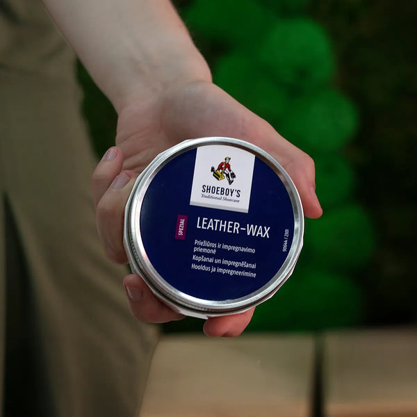 Přírodní vosk na boty LEATHER WAX