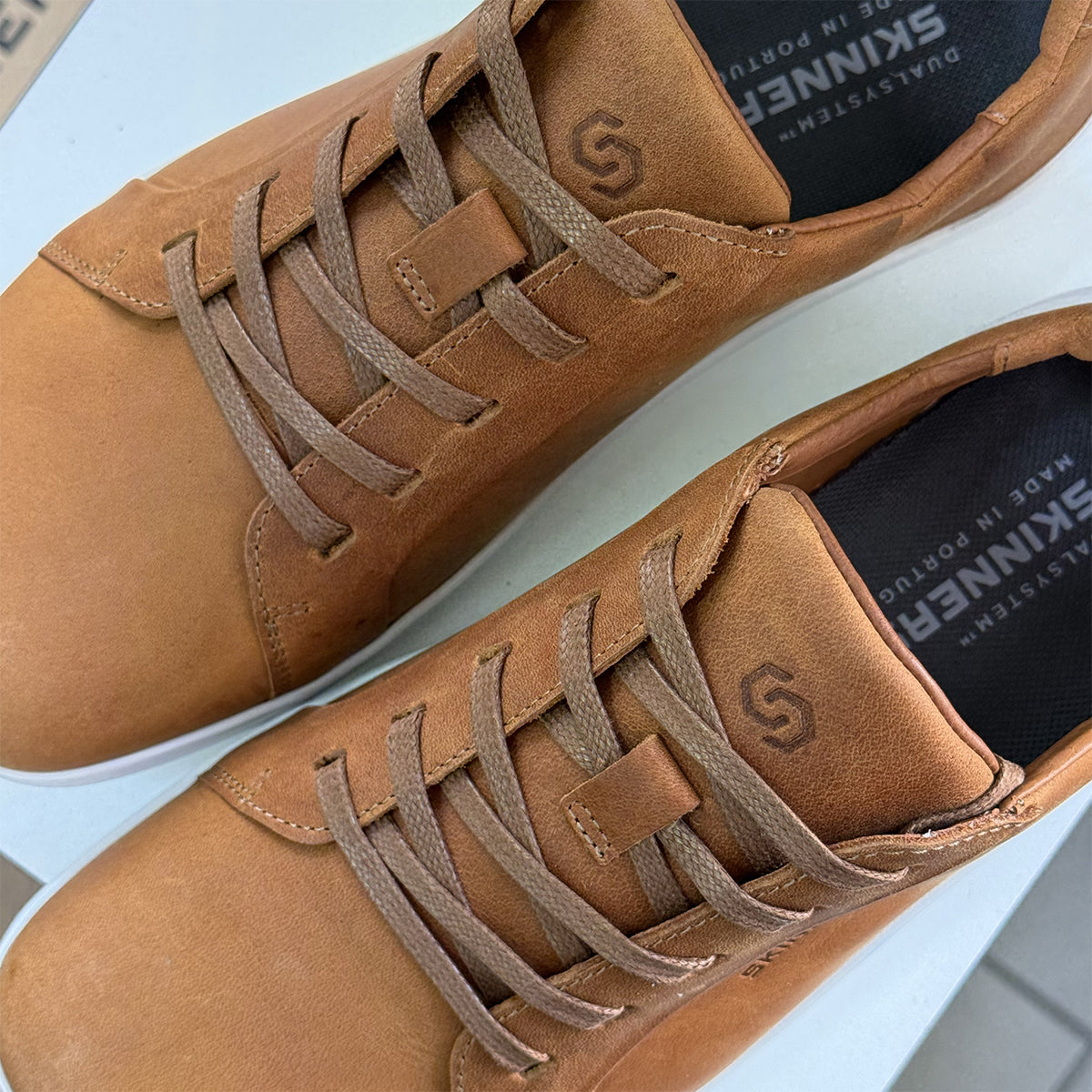 Waxed Shoelaces Brown