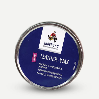 Přírodní vosk na boty LEATHER WAX