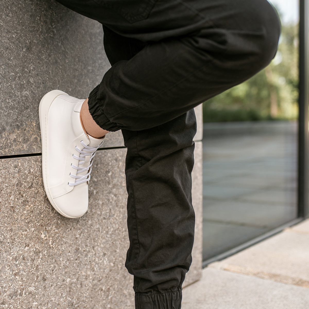 Moonwalker High Top White