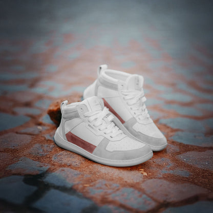 Oldschooler High Top Pink/White