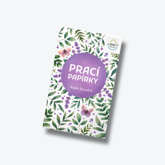 Pracie papieriky 5 ks božská levanduľa