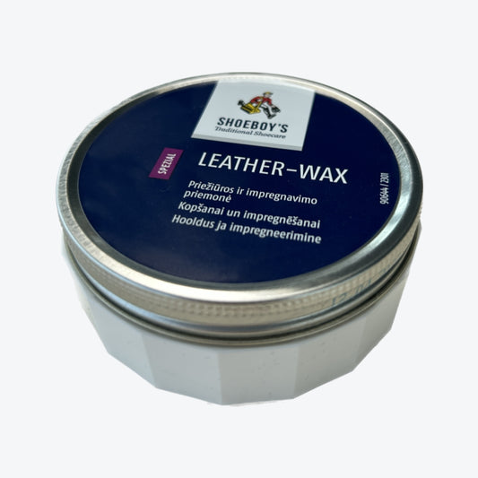 Přírodní vosk na boty LEATHER WAX