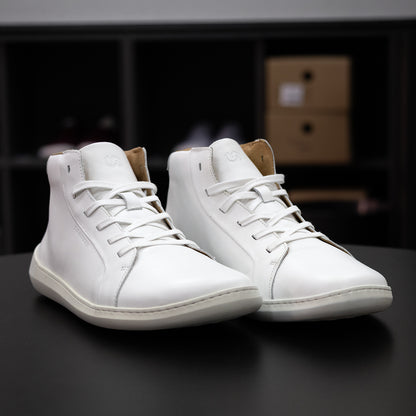 Moonwalker High Top White – Save the Shoe