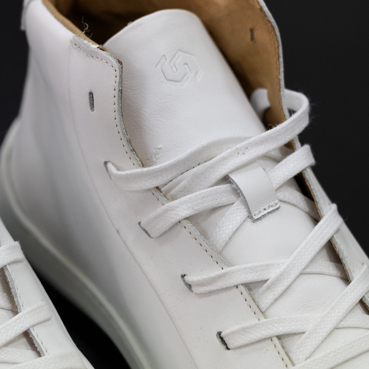 Moonwalker High Top White – Save the Shoe