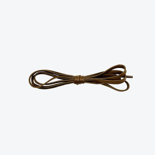 Waxed Shoelaces Brown