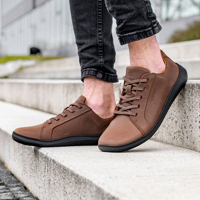 Waxed Shoelaces Dark Brown