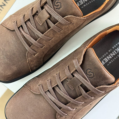 Waxed Shoelaces Dark Brown