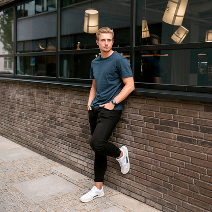 Oldschooler II Blue/White