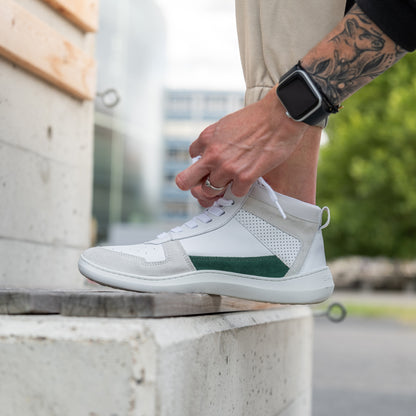 Oldschooler High Top Green/White