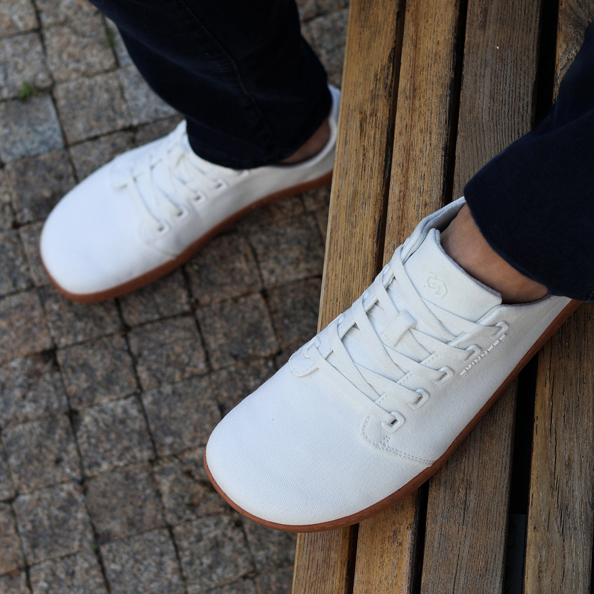 Textilní tkaničky bílé