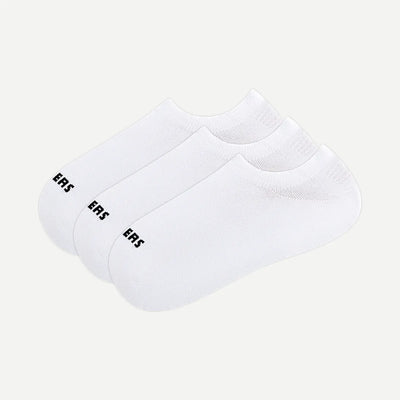 Socks No Show White (three pack)